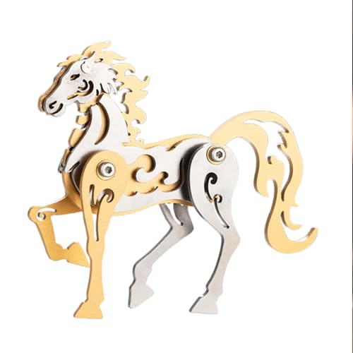 SOLIAXDIY Chinesisches Sternzeichen 3D Metall Puzzle Kit - DIY Mechanisches Tiermodell für Erwachsene, Handgefertigtes Montagehandwerk aus der chinesischen Fantasiekreatur Montagesets SOLIAXDIY Chinesisches Sternzeichen 3D Metall Puzzle Kit - DIY Mechanisches Tiermodell für Erwachsene, Handgefertigtes Montagehandwerk aus der chinesischen Fantasiekreatur Montagesets von SOLIAXDIY