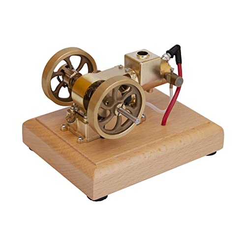 SOLIAXDIY Motor Bausatz, 1,6CC Mini Horizontaler Viertakt Benzinmotor Verbrennungsmotor Modellbau, Metall Motor Engine Kit für Technikbegeisterte Erwachsene SOLIAXDIY Motor Bausatz, 1,6CC Mini Horizontaler Viertakt Benzinmotor Verbrennungsmotor Modellbau, Metall Motor Engine Kit für Technikbegeisterte Erwachsene von SOLIAXDIY