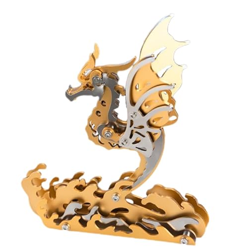 SOLIAXDIY Sea Horse 3D Metall Puzzle Kit - DIY Mechanisches Modell für Erwachsene, Steampunk Metallmontage Modellbausatz Handgefertigtes Montagehandwerk SOLIAXDIY Sea Horse 3D Metall Puzzle Kit - DIY Mechanisches Modell für Erwachsene, Steampunk Metallmontage Modellbausatz Handgefertigtes Montagehandwerk von SOLIAXDIY