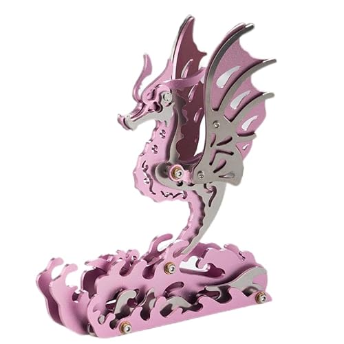 SOLIAXDIY Sea Horse 3D Metall Puzzle Kit - DIY Mechanisches Modell für Erwachsene, Steampunk Metallmontage Modellbausatz Handgefertigtes Montagehandwerk SOLIAXDIY Sea Horse 3D Metall Puzzle Kit - DIY Mechanisches Modell für Erwachsene, Steampunk Metallmontage Modellbausatz Handgefertigtes Montagehandwerk von SOLIAXDIY