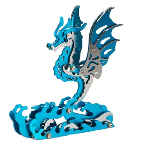 SOLIAXDIY Sea Horse 3D Metall Puzzle Kit - DIY Mechanisches Modell für Erwachsene, Steampunk Metallmontage Modellbausatz Handgefertigtes Montagehandwerk SOLIAXDIY Sea Horse 3D Metall Puzzle Kit - DIY Mechanisches Modell für Erwachsene, Steampunk Metallmontage Modellbausatz Handgefertigtes Montagehandwerk von SOLIAXDIY