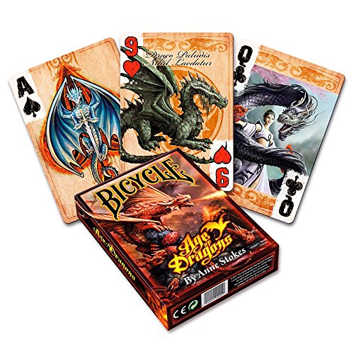 Bicycle - Anne Stokes Age of Dragons - Kartenzauber - Zaubertricks und Magie von SOLOMAGIA