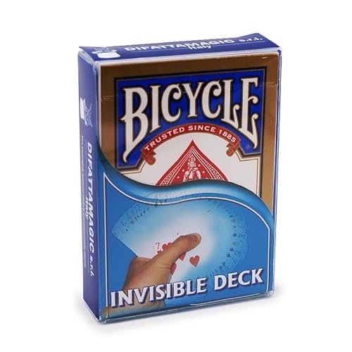 SOLOMAGIA Bicycle Invisible Deck - Blue - Karten Tricks - Zaubertricks und Magie von SOLOMAGIA