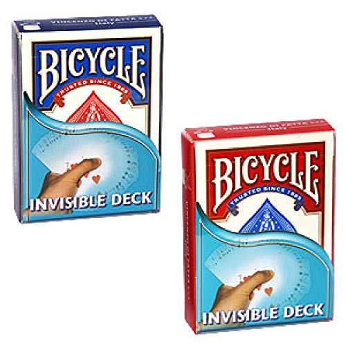 SOLOMAGIA Bicycle Invisible Deck - Blue - Karten Tricks - Zaubertricks und Magie von SOLOMAGIA