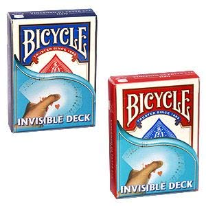 Bicycle Invisible Deck - Red - Karten Tricks - Zaubertricks und Magie von SOLOMAGIA