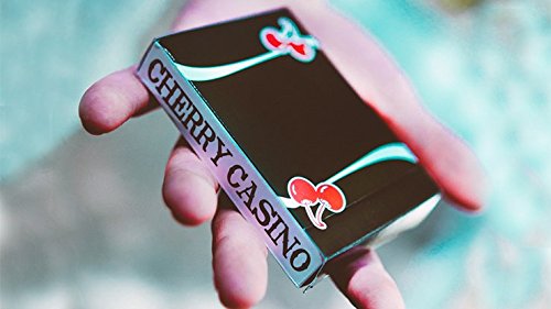 Cherry Casino V3 True Black Playing Cards by Pure Imagination Projects - Kartenzauber - Zaubertricks und Magie von SOLOMAGIA