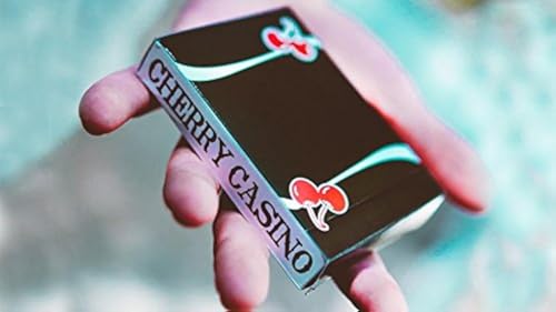 Cherry Casino V3 True Black Playing Cards by Pure Imagination Projects - Kartenzauber - Zaubertricks und Magie von SOLOMAGIA