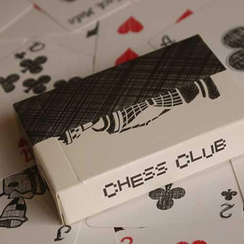 Chess Club Limited Edition Playing Cards by Magic Encarta von SOLOMAGIA