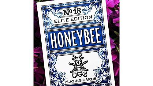 SOLOMAGIA Honeybee Elite Edition (Blue) Playing Cards - Zaubertricks und Props von SOLOMAGIA
