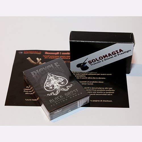 Kartenspiel Bicycle Black Ghost von Ellusionist - Kartenspiele - Zaubertricks und Magie Kartenspiel Bicycle Black Ghost von Ellusionist - Kartenspiele - Zaubertricks und Magie von SOLOMAGIA