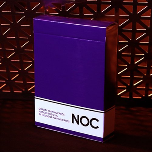 NOC Original Deck (Purple) Printed at USPCC by The Blue Crown - Close-Up Magic von SOLOMAGIA