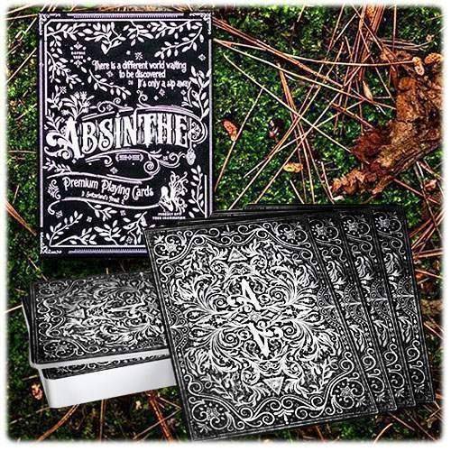 SOLOMAGIA Absinthe Playing Cards (Prohibition Series) by Ellusionist von SOLOMAGIA