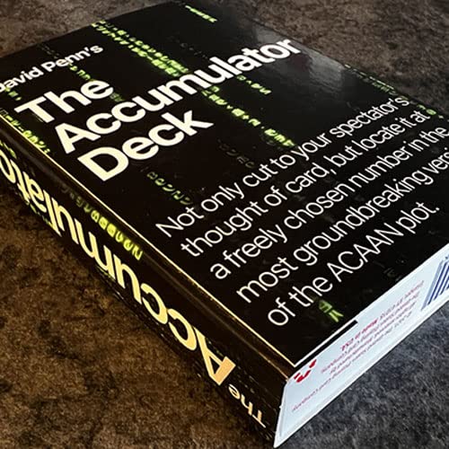 SOLOMAGIA Accumulator Deck (Gimmicks and Online Instructions) by David Penn von SOLOMAGIA