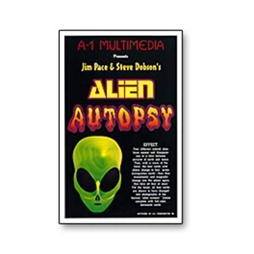 SOLOMAGIA Alien Autopsy - Anweisungsbuch und DVD - Zaubertricks und Props von SOLOMAGIA