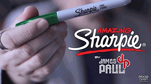 SOLOMAGIA Amazing Sharpie Pen (Green) by James Paul - Close-Up Magic - Zaubertricks und Props von SOLOMAGIA
