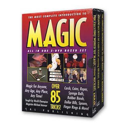 SOLOMAGIA Ammar Trilogy by Michael Ammar - 3 DVD Set - DVD and Didactis - Zaubertricks und Props von SOLOMAGIA