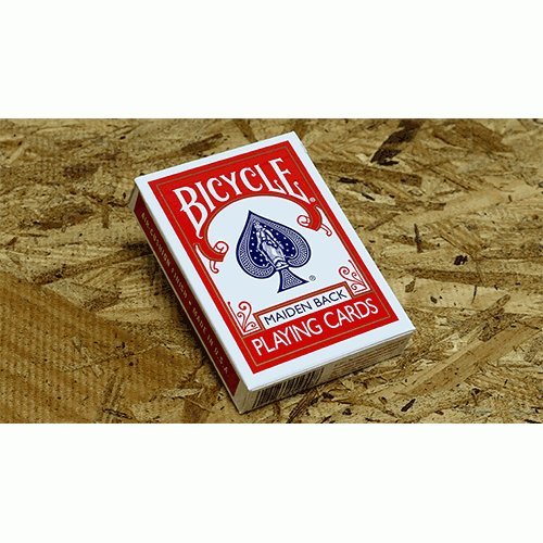 SOLOMAGIA Bicycle Maiden Back (Red) by US Playing Card Co - Kartenspiel - Zaubertricks und Magie von SOLOMAGIA