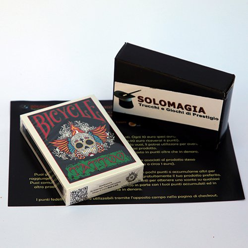 SOLOMAGIA Bicycle - Tattoo - Kartenspiel - Zaubertricks und Magie von SOLOMAGIA