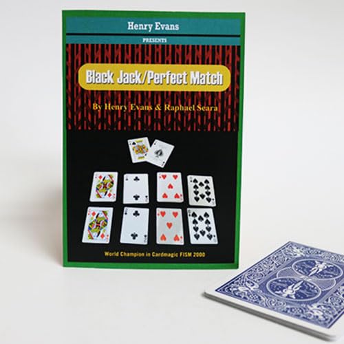 SOLOMAGIA Black Jack/Perfect Match Blue (Gimmicks and Online Instructions) by Henry Evans and Raphael Seara von SOLOMAGIA