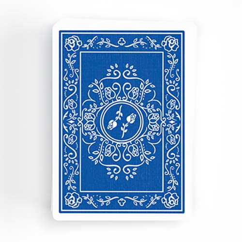 SOLOMAGIA Black Roses Blue Magic Playing Cards von SOLOMAGIA