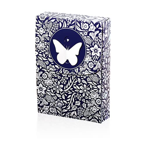 SOLOMAGIA Butterfly Playing Cards Marked (Blue) 3rd Edition by Ondrej Psenicka von SOLOMAGIA