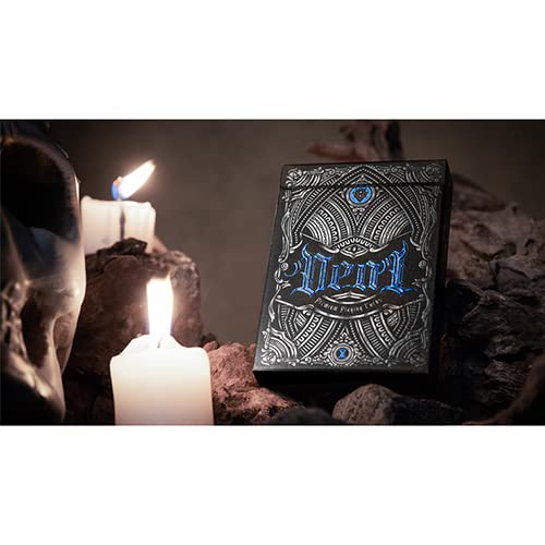 SOLOMAGIA Deal with The Devil (Cobalt Blue) UV Playing Cards by Darkside Playing Card Co von SOLOMAGIA