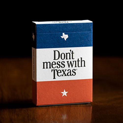 SOLOMAGIA Don't Mess with TEXASâ„¢ Playing Cards by Fultons von SOLOMAGIA