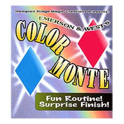 SOLOMAGIA Euro Color Monte Royal - Tricks with Cards - Zaubertricks und Props von SOLOMAGIA
