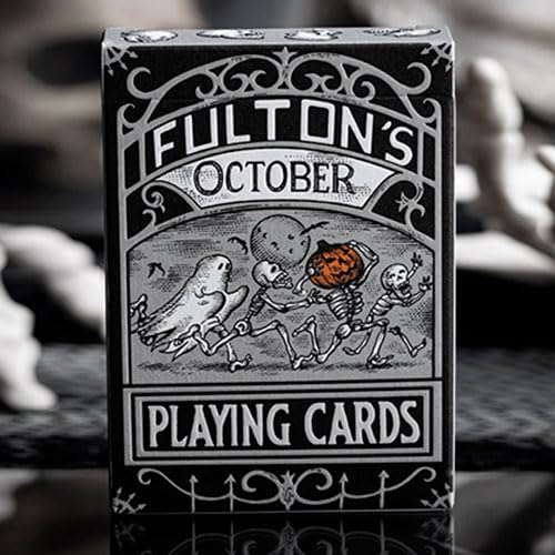 SOLOMAGIA FULTONS October Tombstone Grey Playing Cards SOLOMAGIA FULTONS October Tombstone Grey Playing Cards von SOLOMAGIA
