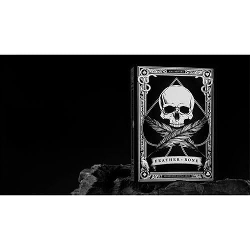 SOLOMAGIA Feather & Bone: The Chrome Hearts (Foil) Playing Cards by Joel Meyers von SOLOMAGIA