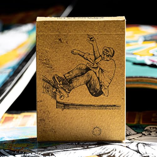 SOLOMAGIA Lance Mountain Skating Skeletons Playing Cards SOLOMAGIA Lance Mountain Skating Skeletons Playing Cards von SOLOMAGIA