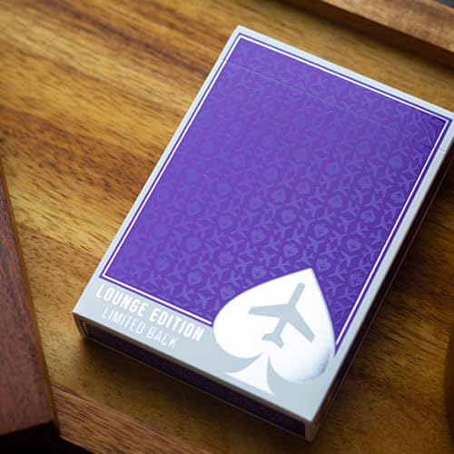 SOLOMAGIA Limited Edition Lounge in Passenger Purple by Jetsetter Playing Cards von SOLOMAGIA