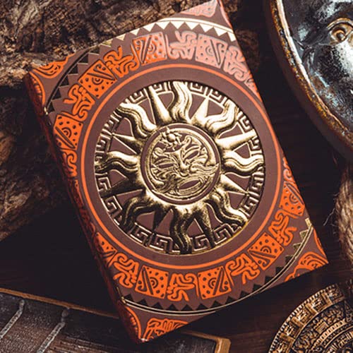 SOLOMAGIA Maya Sun Spielkarten von SOLOMAGIA