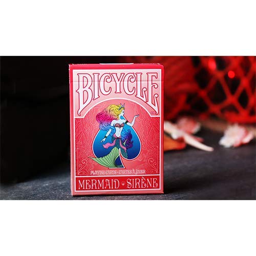 SOLOMAGIA Mermaid Playing Cards (Red) by US Playing Card Co von SOLOMAGIA