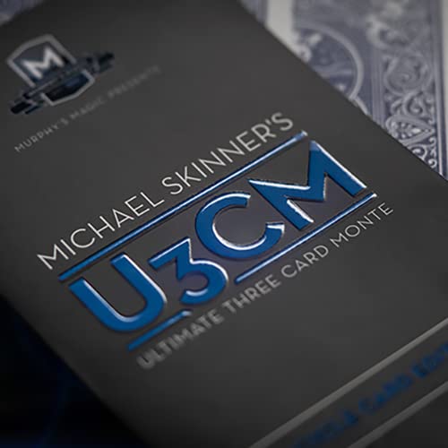 SOLOMAGIA Michael Skinner's Ultimate 3 Card Monte Blue by Murphy's Magic Supplies Inc. von SOLOMAGIA