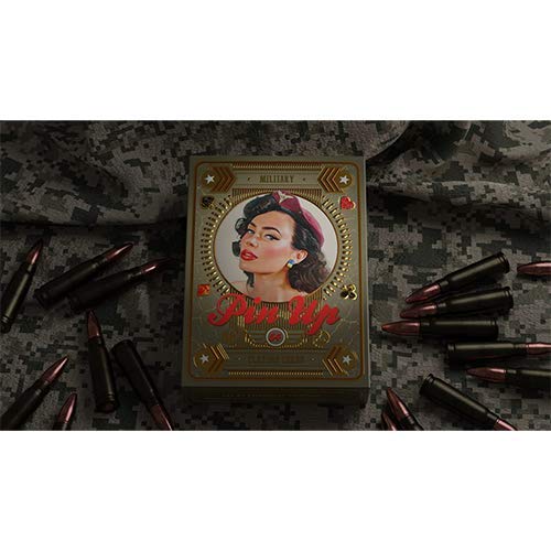 SOLOMAGIA Military Pin Up Playing Cards SOLOMAGIA Military Pin Up Playing Cards von SOLOMAGIA