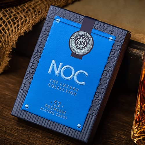 SOLOMAGIA NOC (Blue) The Luxury Collection Playing Cards by Riffle Shuffle x The House of Playing Cards von SOLOMAGIA