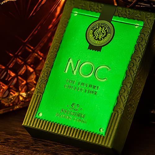 SOLOMAGIA NOC (Green) The Luxury Collection Playing Cards by Riffle Shuffle x The House of Playing Cards von SOLOMAGIA