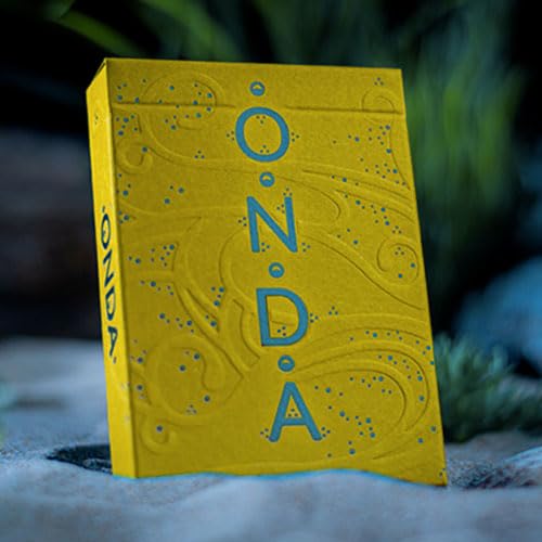 SOLOMAGIA ONDA V2 (Yellow) by Jocu Playing Cards von SOLOMAGIA