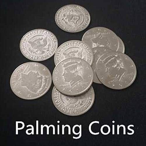 SOLOMAGIA Palming Coins (Half Dollar Size - 10 Pieces) von SOLOMAGIA