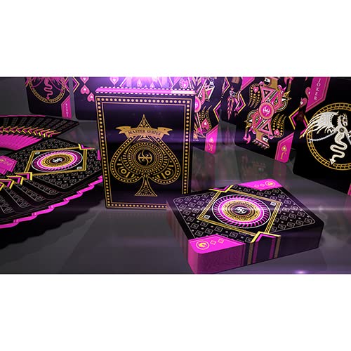 SOLOMAGIA Pink Lordz Spielkarten (Standard) von De'vo vom Schattenreich und Handlordz von SOLOMAGIA