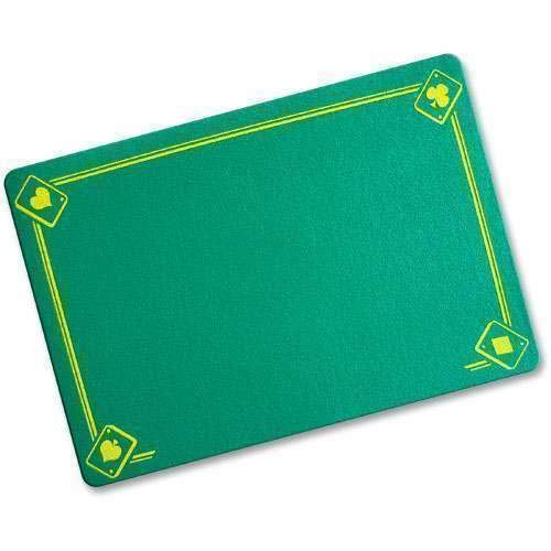 SOLOMAGIA Professional Close Up Pad with Printed Aces (Green) - 58 cm x 40 cm - Kleine Close-Up Teppiche - Zaubertricks und Props von SOLOMAGIA