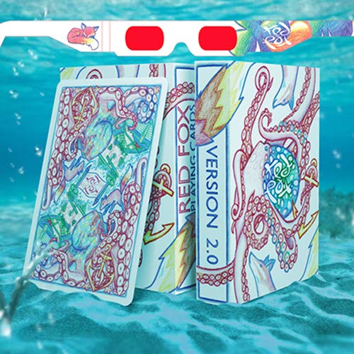 SOLOMAGIA Red Fox V2 Playing Cards von SOLOMAGIA
