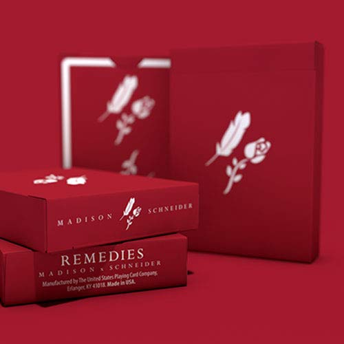SOLOMAGIA Remedies Playing Cards by Madison x Schneider von SOLOMAGIA