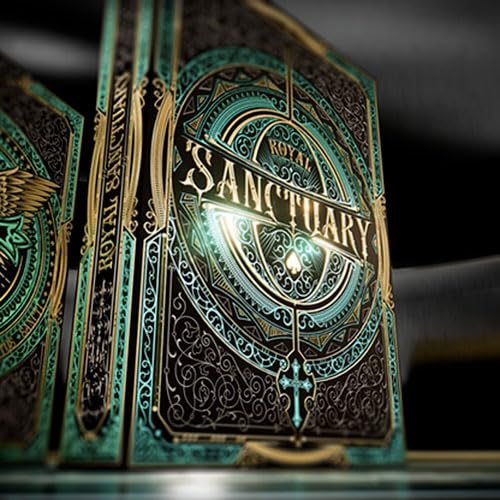 SOLOMAGIA Royal Sanctuary Noble (foil) Emerald Kings Playing Cards von SOLOMAGIA