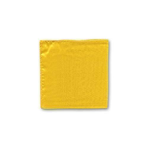 SOLOMAGIA Silk Squares - 45 cm (18 inches) - Yellow - Magie mit Tuch - Zaubertricks und Props von SOLOMAGIA