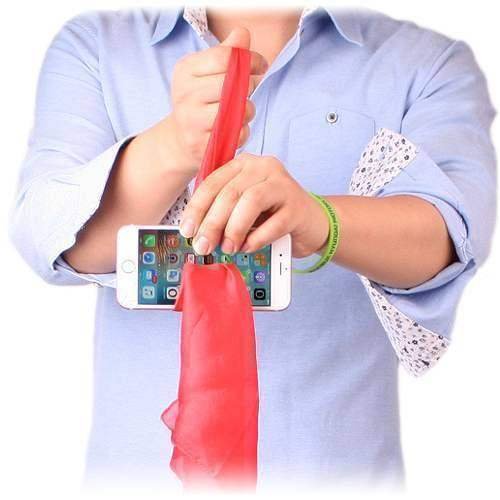 SOLOMAGIA Silk Thru Phone by Jeimin Lee - original Item - Magie mit Tuch - Zaubertricks und Props von SOLOMAGIA