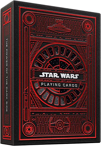 SOLOMAGIA Star Wars Dark Side (RED) Playing Cards by Theory11 von SOLOMAGIA