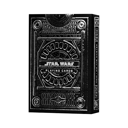 SOLOMAGIA Star Wars Dark Side Silver Edition Playing Cards (Graphite Grey) by theory11 von SOLOMAGIA
