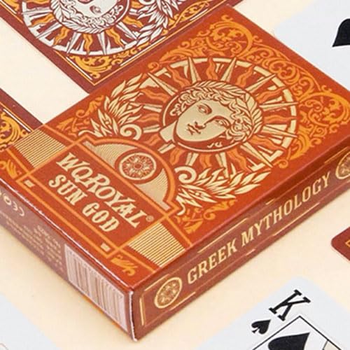 SOLOMAGIA Sun God Greek Mythology Themed Red Edition Playing Cards SOLOMAGIA Sun God Greek Mythology Themed Red Edition Playing Cards von SOLOMAGIA